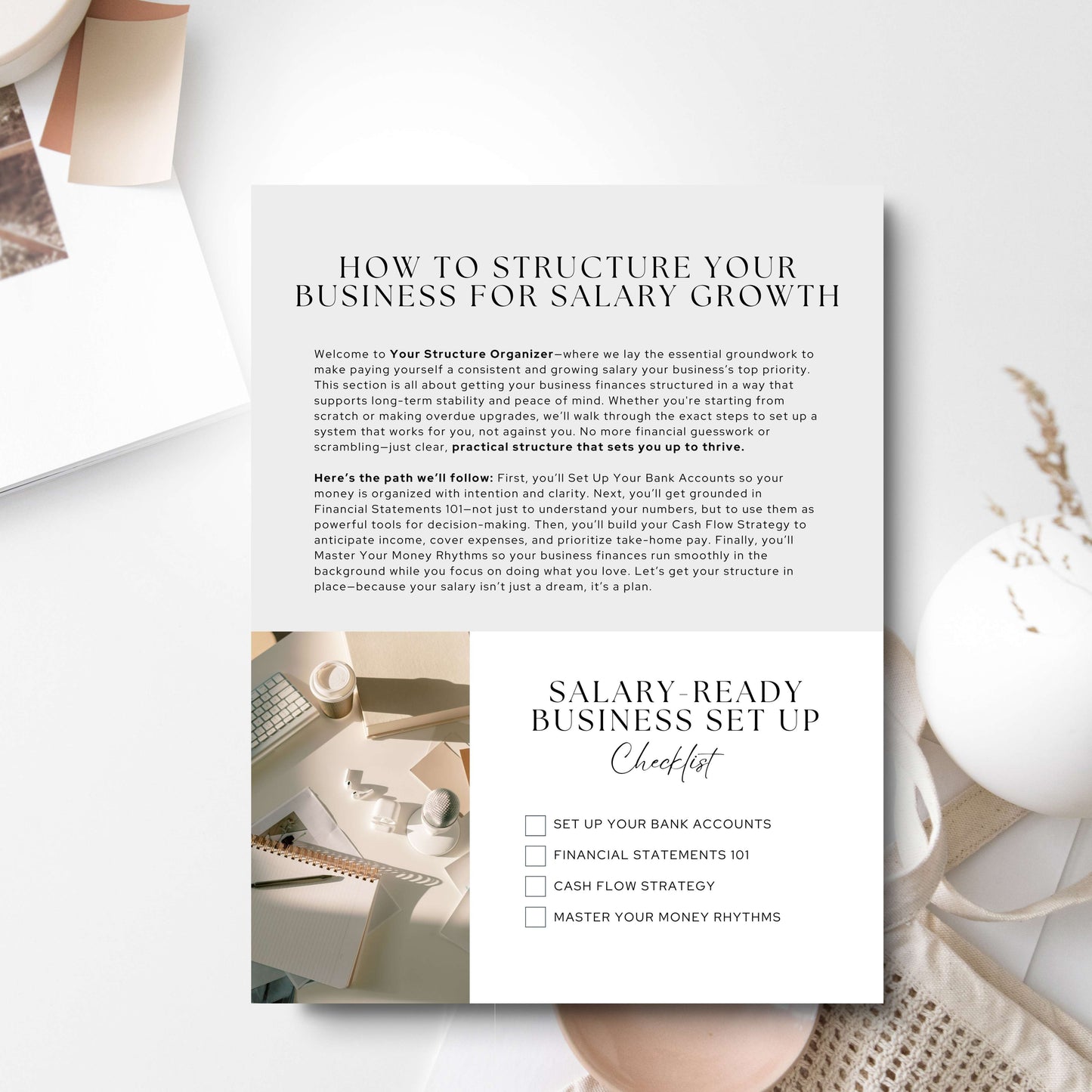 The Business Owner Salary Pack | Pre-Order for April 10th Shipping
