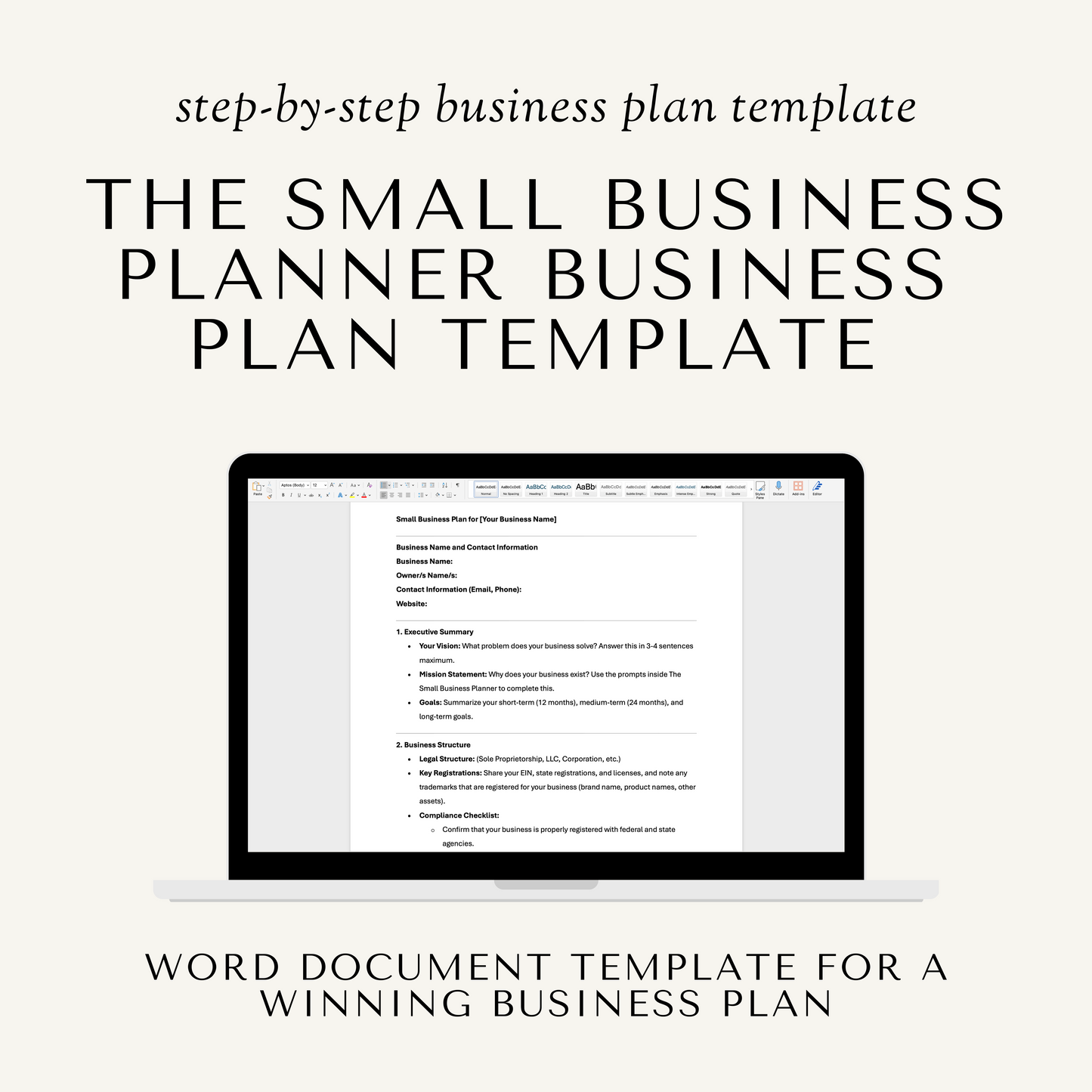 The Ultimate Small Business Planner Bundle