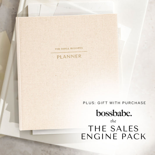 The Bossbabe Bundle: The Small Business Planner and The Sales Engine Pack