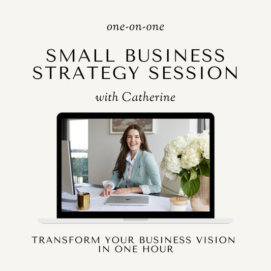 One-on-One Strategy Session with The Small Business Planner