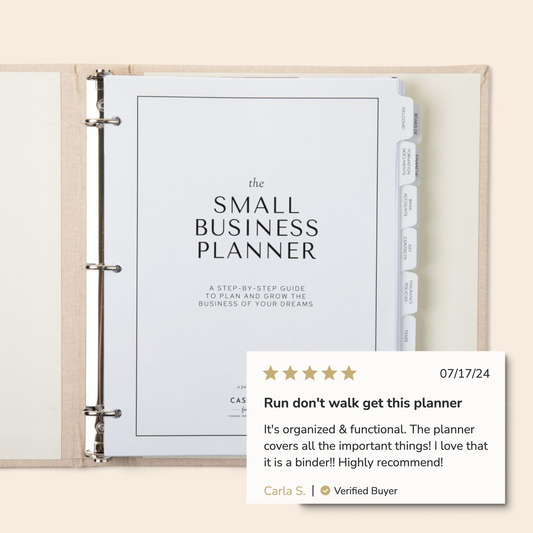 The Small Business Planner